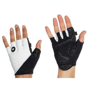 Assos Summer Gloves S7 Kurzfinger Radhandschuhe white