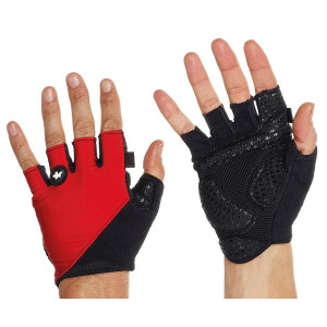 Assos Summer Gloves S7 Kurzfinger Radhandschuhe rot